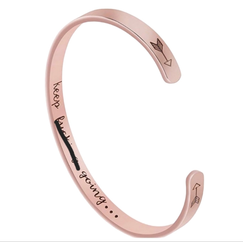 Joycuff Bangle Bracelet keep F***ing Going